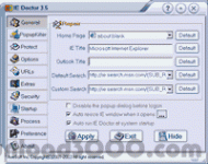 IE Doctor screenshot